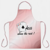 Aces oberhalb der Erholung Rot Schürze (Vorderseite)