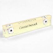 Aces Poker Handpersonal Namensplakette