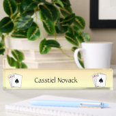 Aces Poker Handpersonal Namensplakette