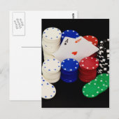 Aces Postkarte (Vorne/Hinten)