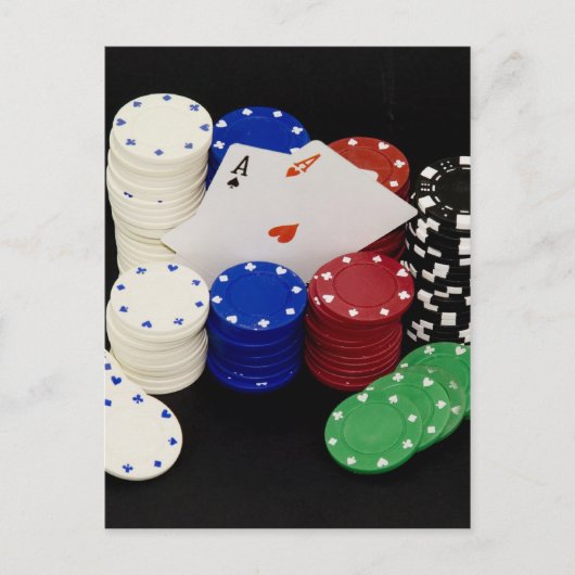 Aces Postkarte (Vorderseite)