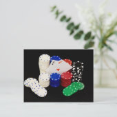 Aces Postkarte (Stehend Vorderseite)