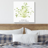 Acetabularia (Mermaid's Wineglass) Handgezogene Leinwanddruck (Insitu (Schlafzimmer))