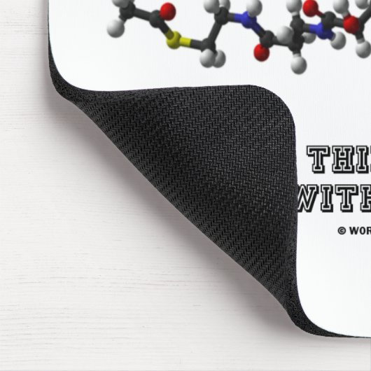 Acetyl-CoA denken nicht einmal an den Stoffwechsel Mousepad (Ecke)