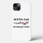 Acetyl-CoA Metabolismus Innerhalb chemischer Molek Case-Mate iPhone Hülle (Rückseite)