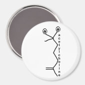Acetylcholinmagnet Magnet (Vorderseite/Rückseite)