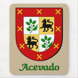 Acevado-Familienschild Mousepad