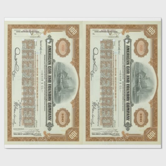 ACF stock Geschenkpapier (Flach)