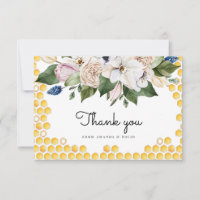 Ach Babee Watercolor Biene Yellow Floral Baby Dusc