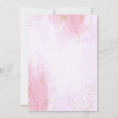 Ach Baby Einladung, Blumenkinderdusche Einladung (Rückseite)