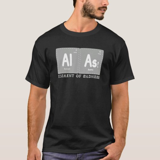 Ach Das Element der Traurigkeit Periodensystem El T-Shirt (Vorderseite)