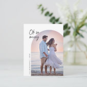 Ach, das Foto der Familie, die Arch-Frame-Gruß Postkarte (Stehend Vorderseite)