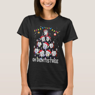 Ach, Dentistrei Weihnachtszahnärztin Xmas Zahnersa T-Shirt