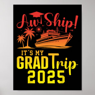 Ach du Schiff! Es ist meine Abschlussfahrt 2025 Lu Poster