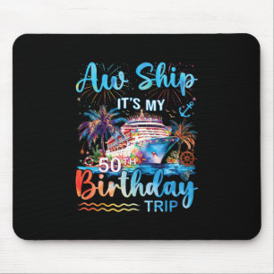 Ach du Schreck, mein 50. Geburtstag-Kreuzfahrt-Url Mousepad