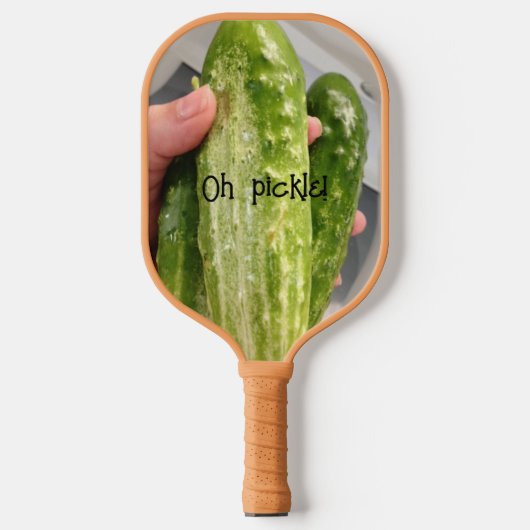 Ach, Gurken-Paddel Pickleball Schläger (Vorderseite)