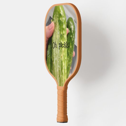 Ach, Gurken-Paddel Pickleball Schläger (Links)