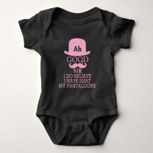 Ach guter Herr, ich glaube, ich habe meine Hose be Baby Strampler