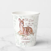 Ach Hirschwald-Babydusche Pappbecher (Rückseite)