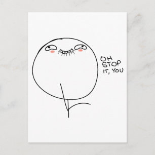Ach, hör auf! - Postkarte