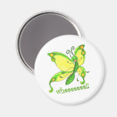 Ach! Ich bin ein Schmetterling! Magnet (Vorderseite/Rückseite)