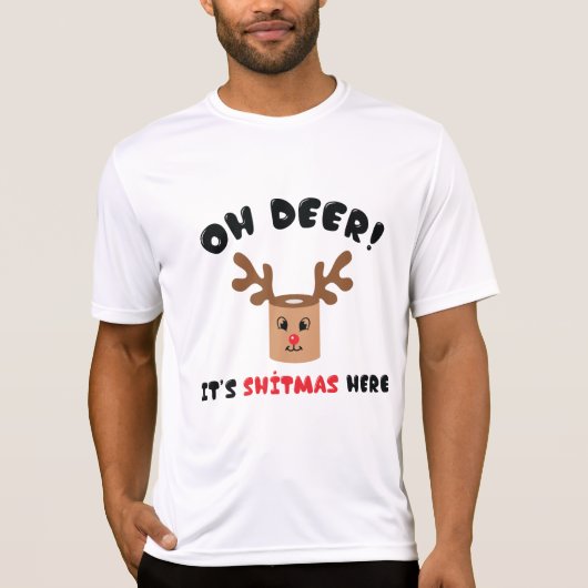 Ach, ihr Weihnachtslied hier T-Shirt (Vorderseite)
