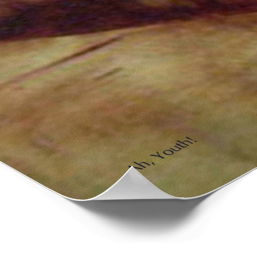 Ach, Jugend! Poster (Ecke)