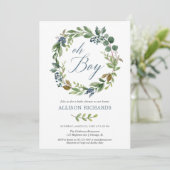 Ach, Junge Grüne Blätter dustig blühender blühende Einladung (Stehend Vorderseite)