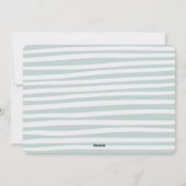 Ach Jungs Einladung zum Baby Duschbad (Rückseite)