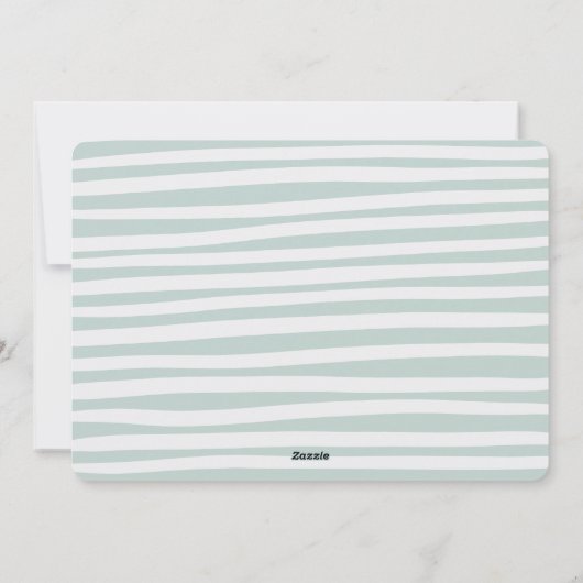 Ach Jungs Einladung zum Baby Duschbad (Rückseite)