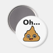 Ach Kack Magnet (Vorderseite/Rückseite)