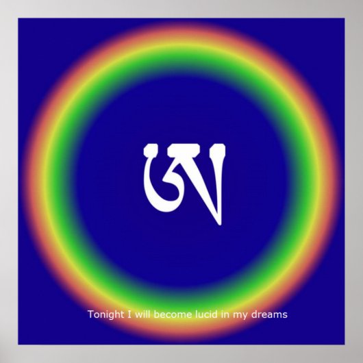 Ach luzide Traumverbesserung Poster (Vorne)