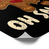 Ach, Mann Keks gebrochenes Bein Poster (Ecke)