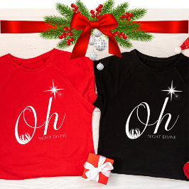 Ach, Nacht Göttlicher Christlicher Weihnachtslied  T-Shirt