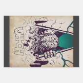 Ach-Oh Cthulhu Monster T - Shirt Geschenkpapier Set (Vorderseite)