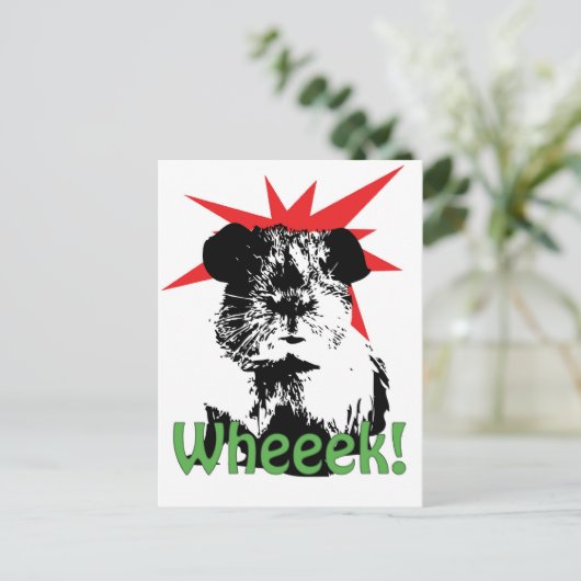 Ach! Postkarte (Stehend Vorderseite)