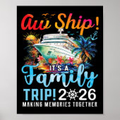 Ach Schade, es ist eine Familienreise 2026 Familie Poster (Vorne)