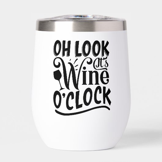 Ach schau mal, es ist Wein um die Uhr (Vorderseite)