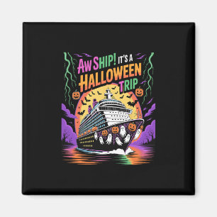 Ach Schiff, es ist ein Halloween-Trip Lustige Kreu Magnet