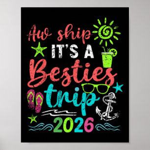 Ach, schiff es ist ein Mädchen-Trip 2026 Kreuzfahr Poster
