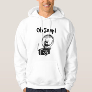 Ach, schlaff mit Cooler Vintager Kamera Hoodie