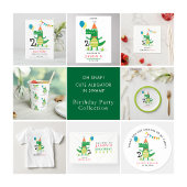 Ach, schläfst Niedlicher Alligator im Kindergeburt Einladung