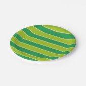 Ach, schläfst Niedlicher Alligator im Kindergeburt Pappteller (Schrägansicht)