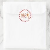 Ach, schlage unseren kleinen Cookie-Aufkleber - WH Runder Aufkleber (Tasche)