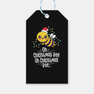 Ach Weihnachts-Bee-Weihnachtsfeiertage Kawaii-Mama Geschenkanhänger