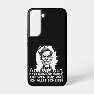 Ach wie gut, dass niemand weiß, worauf ich... samsung galaxy hülle
