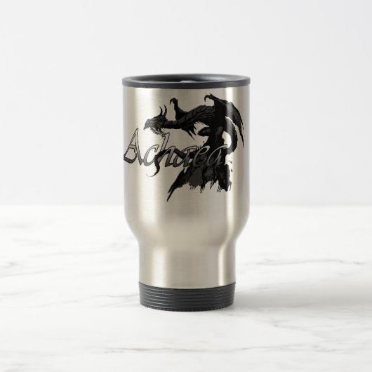 Achaea Drache-Reise-Tasse Reisebecher (Mittel)