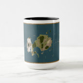 Achaean Karten-Tasse Tasse (Zentrum)