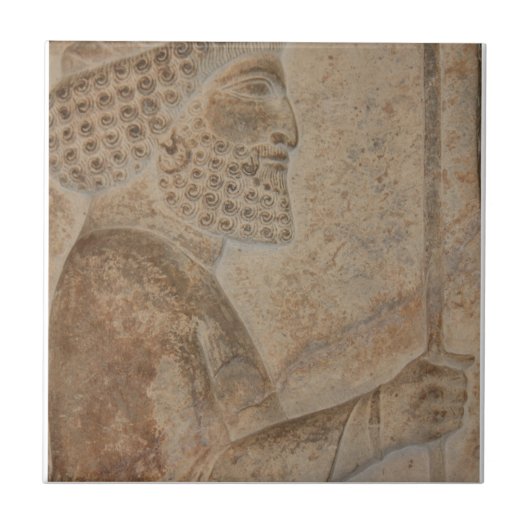 Achaemenid-Soldat Fliese (Vorderseite)