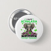 Achalasia Awareness Month Ribbon Geschenke Button (Vorne & Hinten)